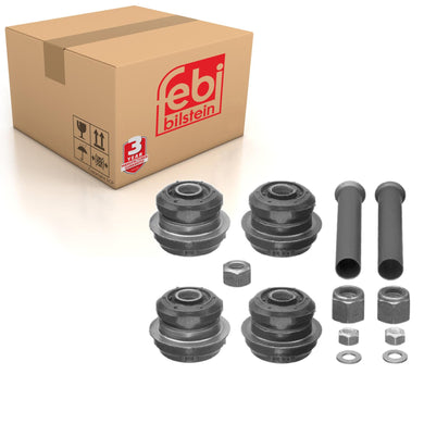 Front Control Arm Bush Kit Fits Mercedes Benz 190 Series model 201 12 Febi 09674