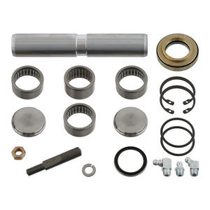Front King Pin Set Inc Friction Bearing Single Set Fits Mercedes Benz Febi 09690
