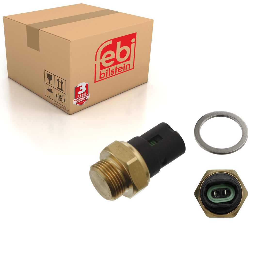 Temperature Switch Inc Sealing Ring Fits Renault Clio Espace Laguna L Febi 09746