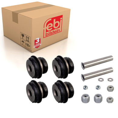Front Control Arm Bush Kit Inc Additional Parts Fits Mercedes Benz 19 Febi 09747