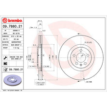 Load image into Gallery viewer, Polo GTi Front Brake Discs x2 Fits Audi S1 A1 Brembo 09788021