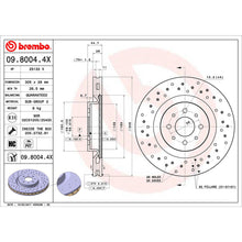 Load image into Gallery viewer, Mito Front Brake Discs x2 Fits Alfa Romeo Brembo 0980044X