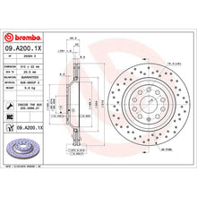 Load image into Gallery viewer, Rear Brake Disc x2 310mm Fits VW Audi Seat Skoda Q3 Tiguan Brembo 09A2001X