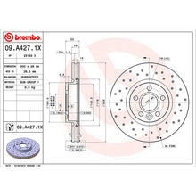 Load image into Gallery viewer, Front Brake Disc x2 300mm Fits Ford Volvo S-Max Discovery Sport Brembo 09A4271X