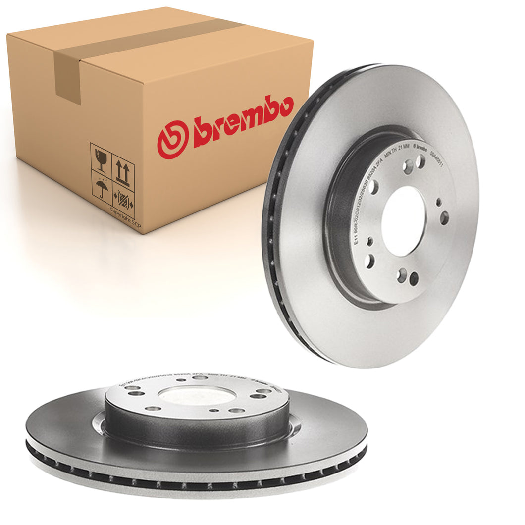 Civic Front Brake Discs x2 282mm Fits Honda FRV Brembo 09A45511