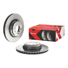 Load image into Gallery viewer, BMW 335i Front Drilled Brake Discs x2 348mm Fits E90 E91 E92 E93 Brembo 09A5991X
