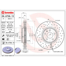 Load image into Gallery viewer, Front Brake Disc x2 320mm Fits Audi Q5 A4 Brembo 09A7581X