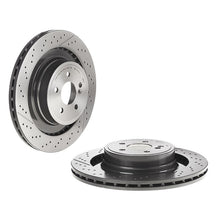 Load image into Gallery viewer, Rear Brake Disc x2 360mm Fits Mercedes C E Class CLS Brembo 09A82211