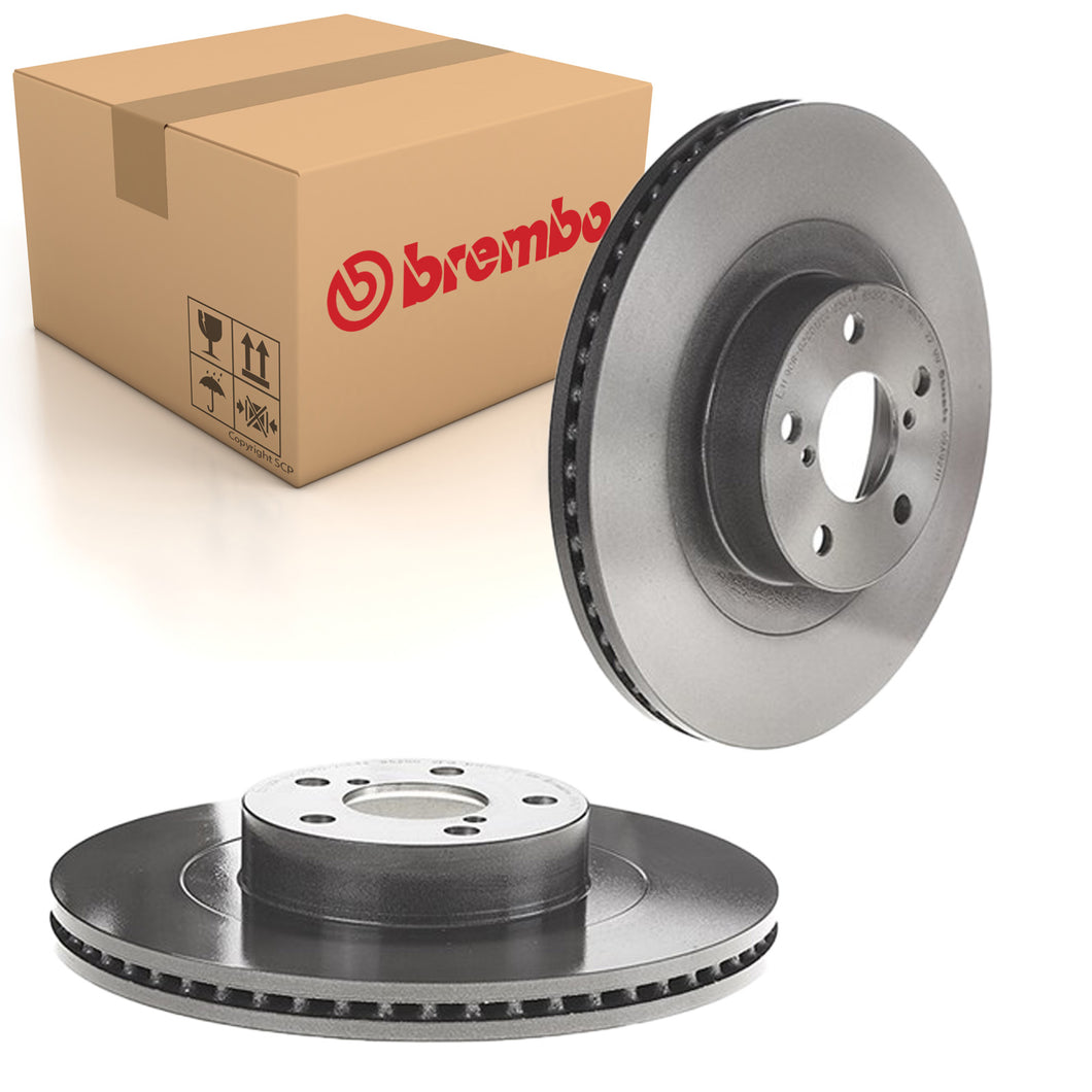 Impreza WRX Front Brake Discs x2 293mm Fits Subaru Toyota GT86 Brembo 09A92111