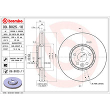 Load image into Gallery viewer, Front Brake Disc x2 328mm Fits Volvo XC60 Brembo 09B02511