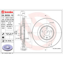 Load image into Gallery viewer, Front Brake Disc x2 345mm Fits Audi Q5 A4 A5 Brembo 09B03911