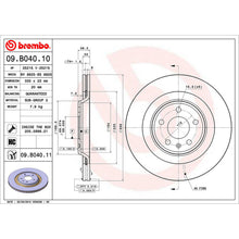 Load image into Gallery viewer, Rear Brake Disc x2 330mm Fits Audi Q5 A4 A5 Brembo 09B04011
