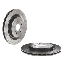 Load image into Gallery viewer, Rear Brake Disc x2 330mm Fits Mercedes A Class CLA GLA SLC SLK Brembo 09B78811