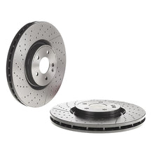 Load image into Gallery viewer, Front Brake Disc x2 350mm Fits Mercedes A Class CLA GLA Brembo 09B91311