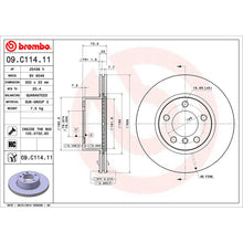 Load image into Gallery viewer, Front Brake Disc x2 300mm Fits BMW 1 3 4 Series Brembo 09C11411