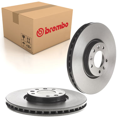 308 Front Brake Discs x2 Fits Peugeot 3008 407 508 Brembo 09C13311