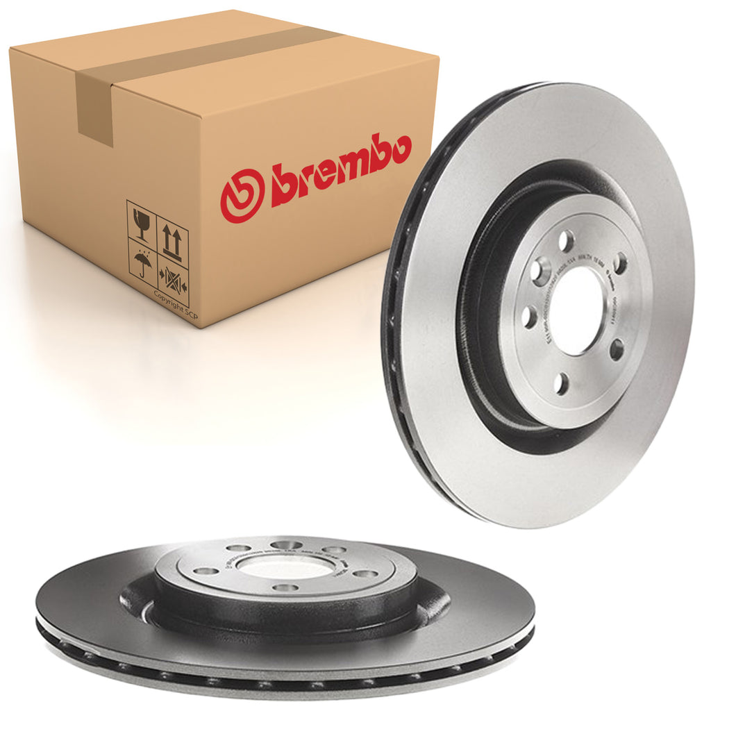 Velar Rear Brake Discs x2 325mm Fits Jaguar F I Pace Land Rover Brembo 09C20911
