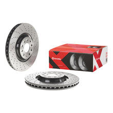 Load image into Gallery viewer, Golf GTi Front Drilled Brake Discs x2 340mm Fits Audi S3 TTS VW Brembo 09C3061X