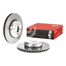 Load image into Gallery viewer, M140i Front Drilled Grooved Brake Discs x2 370mm Fits BMW M240i Brembo 09C39413