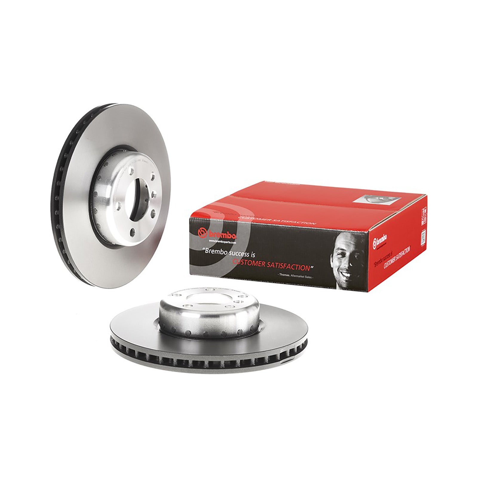 Front Brake Disc x2 340mm Fits BMW 1 2 3 4 Series Brembo 09C39713 