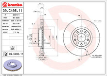 Load image into Gallery viewer, Giulia Front Brake Discs x2 305mm Fits Alfa Romeo Brembo 09C49511
