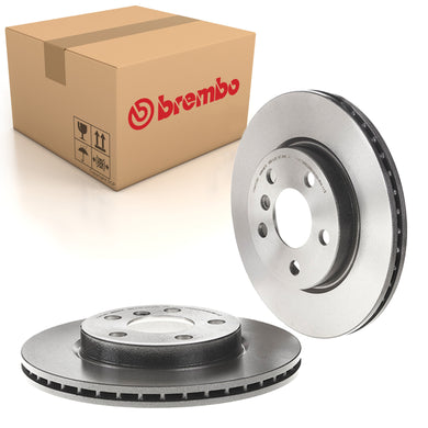 Cooper Front Brake Discs x2 Fits Mini One BMW 2 Series Brembo 09C74411