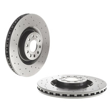 Load image into Gallery viewer, S3 Front Drilled Brake Discs x2 345mm Fits Audi Seat Cupra R VW Brembo 09C8921X