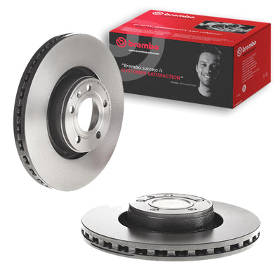 Front Brake Disc x2 321mm Fits Audi A6L A6 A8 Brembo 09C89511