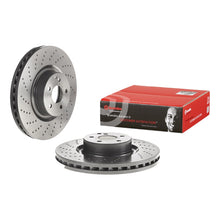 Load image into Gallery viewer, AMG Front Drilled Brake Discs x2 360mm Fits Mercedes S55 S600 Brembo 09C94311