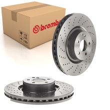 Load image into Gallery viewer, AMG Front Drilled Brake Discs x2 360mm Fits Mercedes S55 S600 Brembo 09C94311