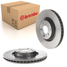 Load image into Gallery viewer, A4 Front Brake Discs x2 Fits Audi A5 A6 A7 Q5 Brembo 09D05911
