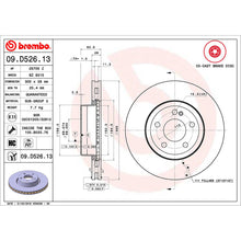 Load image into Gallery viewer, Front Brake Disc x2 305mm Fits Mercedes C E Class Brembo 09D52613