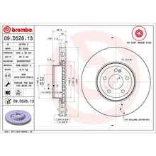 Load image into Gallery viewer, Front Brake Disc x2 330mm Fits Mercedes C E Class Brembo 09D52813