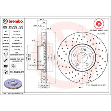 Load image into Gallery viewer, Front Brake Disc x2 342mm Fits Mercedes C E Class Brembo 09D52923