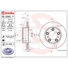 Load image into Gallery viewer, Rear Brake Disc x2 292mm Fits Porsche Boxster Brembo 09D58011