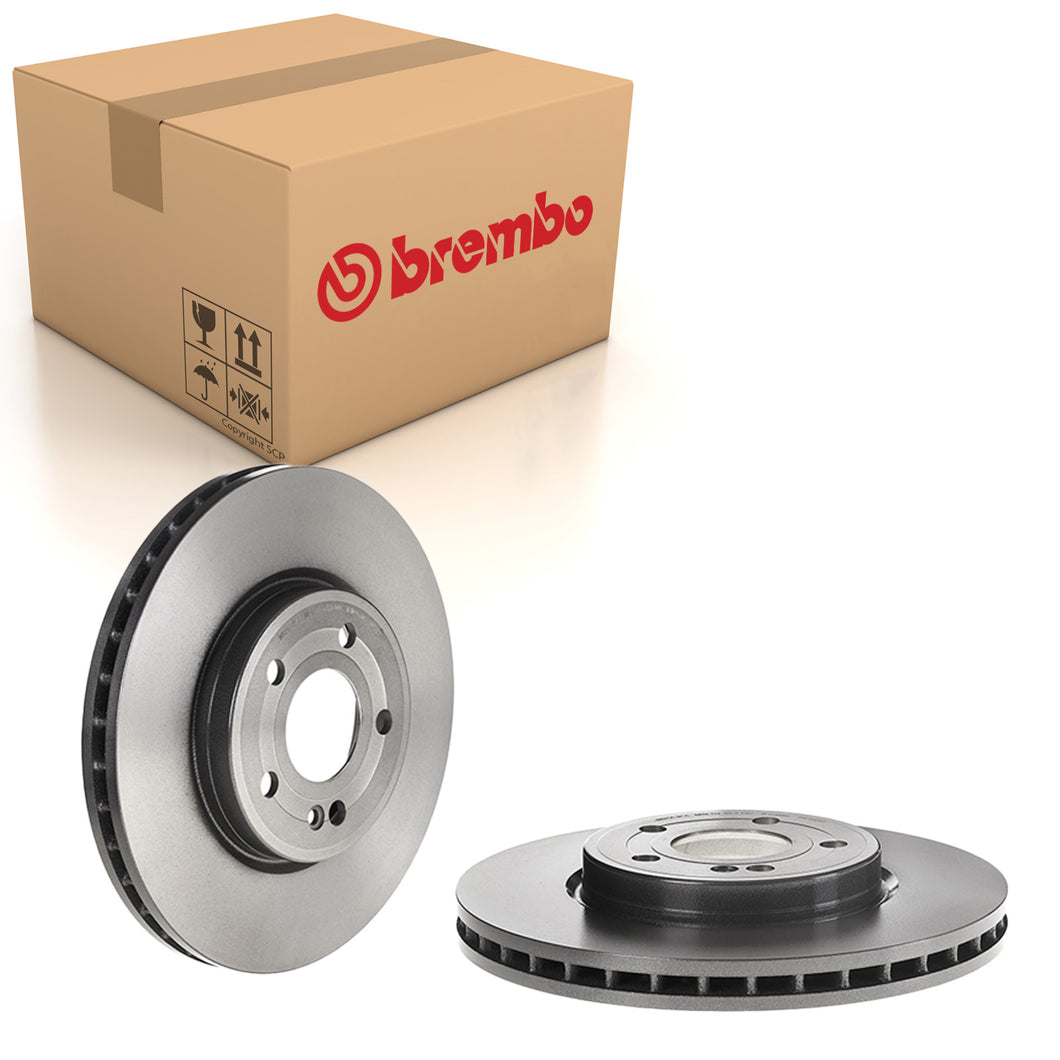 CLA Front Brake Discs x2 Fits Mercedes Benz A B Class Brembo 09E02211
