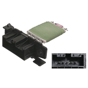 Blower Resistor Fits Vauxhall Adam Corsa Van OE 13480494 Febi 100043