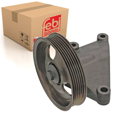 Auxiliary Belt Idler Pulley Inc Bracket Fits Peugeot Expert Citroen Febi 100173