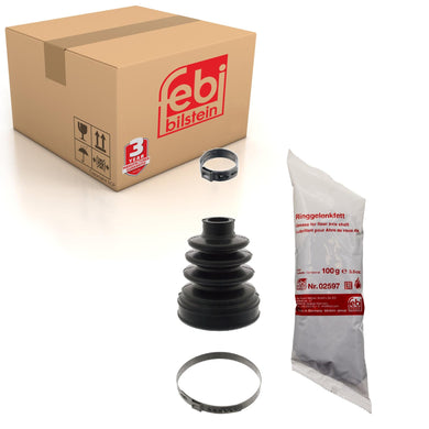 Front CV Boot Kit Fits Vauxhall Adam Corsa Suzuki Splash Swift Toyot Febi 100206