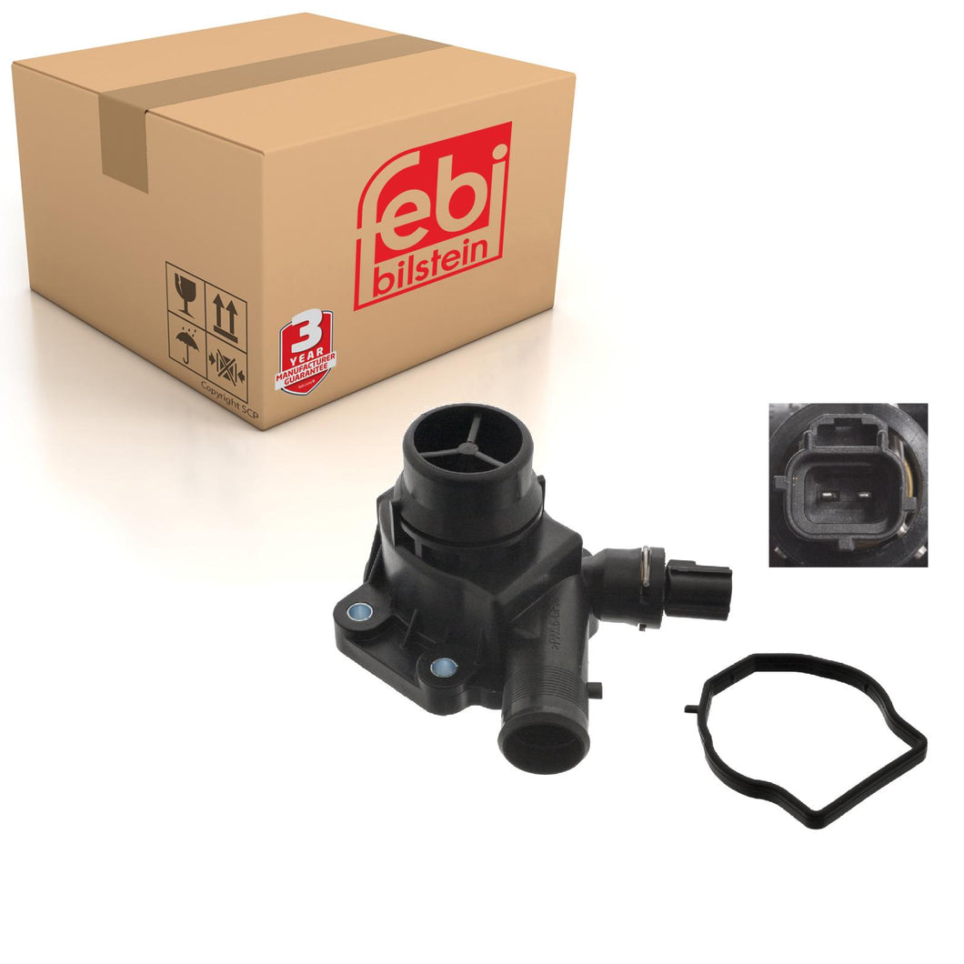 Thermostat Inc Housing Seal & Temperature Switch Fits Land Rover Fre Febi 100228