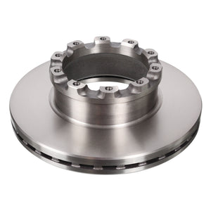 Pair of Front Brake Disc Fits Sauer Achsen OE 4079001701 Febi 101288