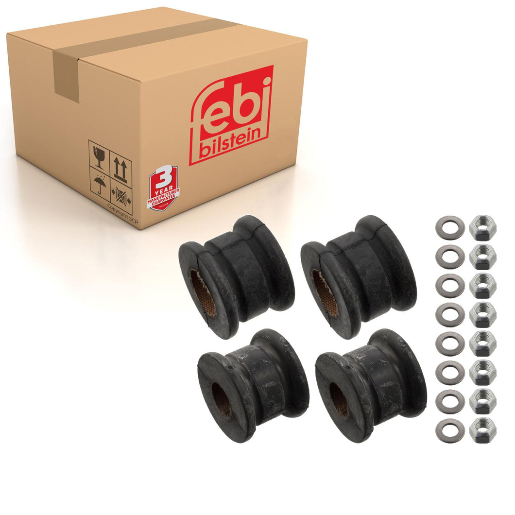 Front Anti Roll Bar Bush Kit Fits Mercedes Benz 190 Series model 201 Febi 101707