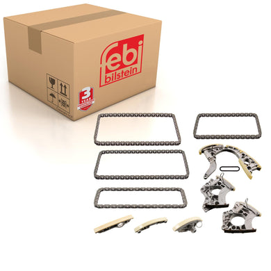 Lower Middle Camshaft Oil Pump Timing Chain Kit Fits VW Audi A6 Q7 Febi 101882