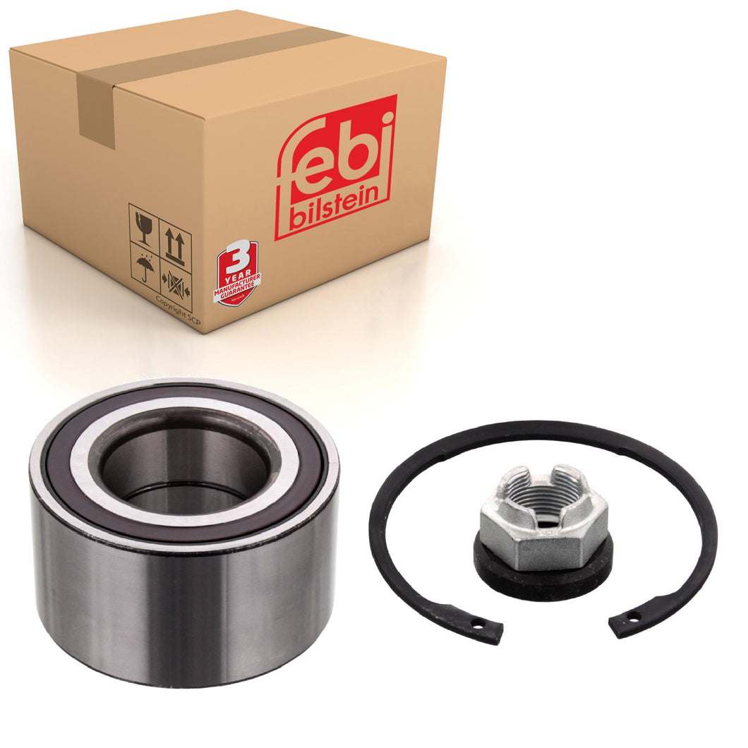 C4 Front ABS Wheel Bearing Kit Fits Citroen 16 101 376 80 Febi 102269