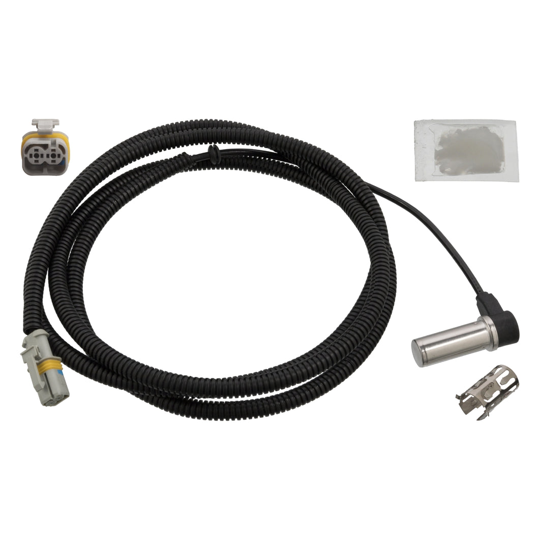 Left Abs Sensor Inc Sleeve & Grease Fits MAN HOC KAT NL TGA TGS TGXH Febi 102457