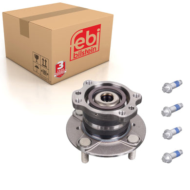 EcoSport Rear ABS Wheel Bearing Hub Kit Fits Ford B-Max 2 063 477 S1 Febi 102784