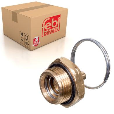 Drain Valve Inc Pull Ring & O-Ring Fits Volvo DAF Universell verwend Febi 103098