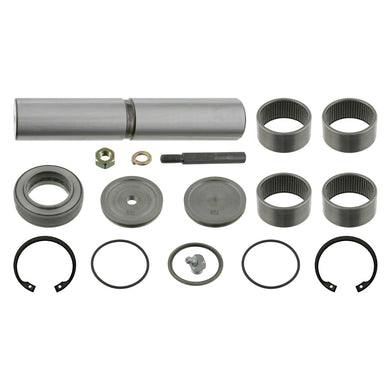 Front King Pin Set Inc Thrust Bearing Single Set Fits Mercedes Benz L Febi 10309