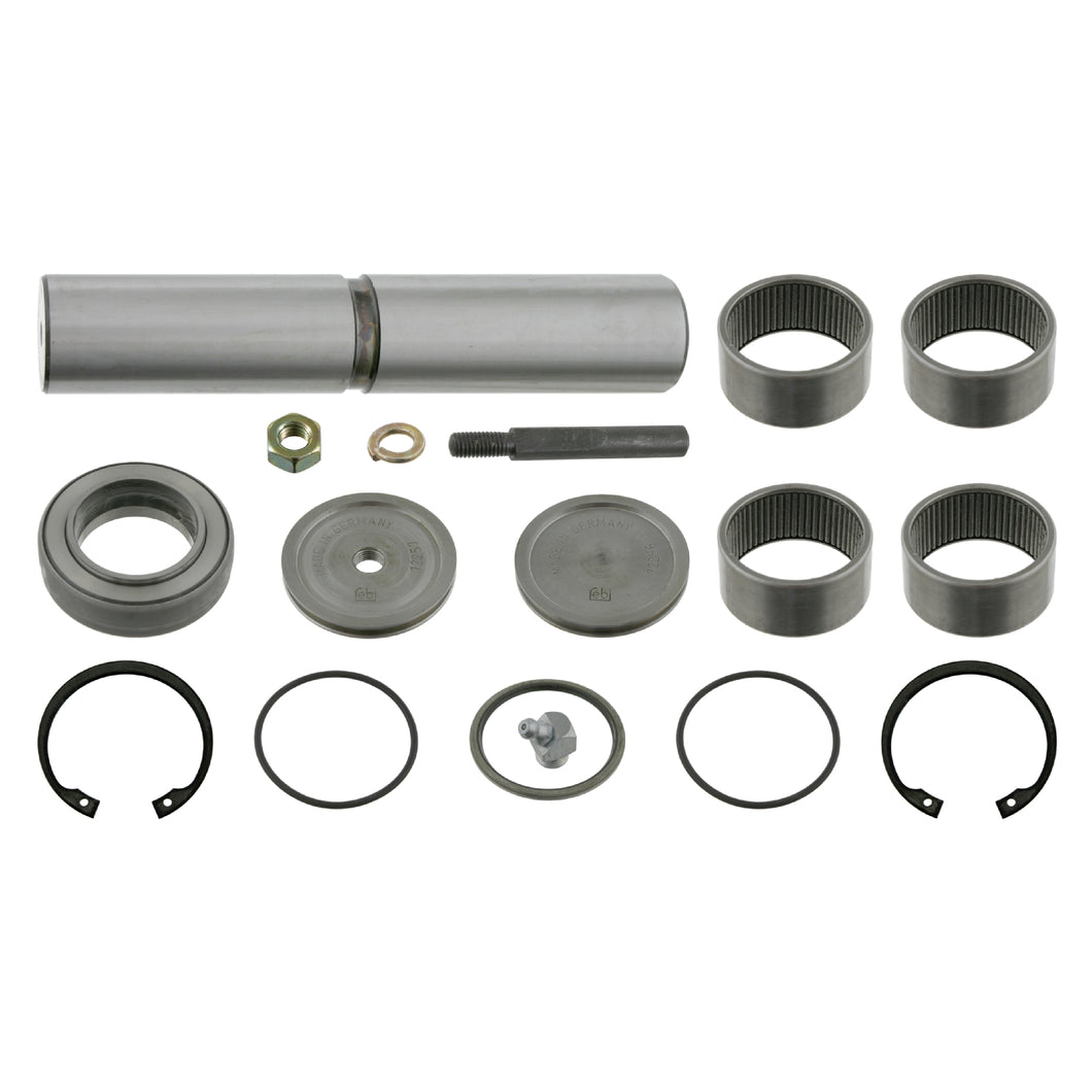 Front King Pin Set Inc Thrust Bearing Single Set Fits Mercedes Benz L Febi 10309