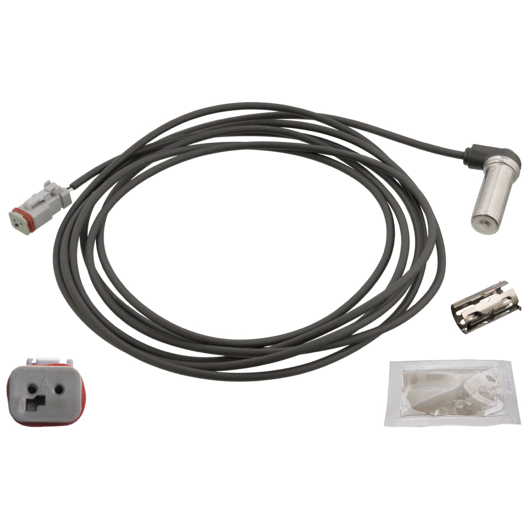 Front Right Abs Sensor Inc Sleeve & Grease Fits Volvo OE 21360516 Febi 103763